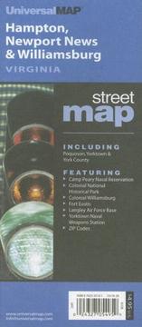 Hampton, Newport News & Williamsburg, Virginia Street Map: Including
