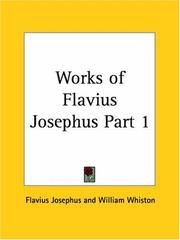 Works of Flavius Josephus, Part 1