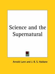 Science and the Supernatural