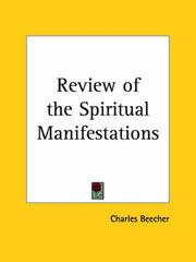 A review of the "spiritual manifestations"