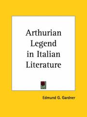 The Arthurian legend in Italian literature