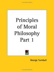 Principles of Moral Philosophy, Part 1