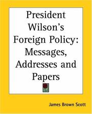 President Wilson's Foreign Policy