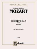 Violin Concerto No. 5, K. 219