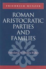 Roman aristocratic parties and families