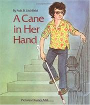 A cane in her hand