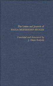 The letters and journals of Paula Modersohn-Becker