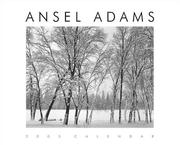 Ansel Adams 2005 Wall Calendar