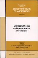 Orthogonal series and approximation of functions