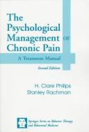 The Psychological Management of Chronic Pain: A Treatment Manual 