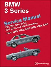 BMW 3 Series (E30) Service Manual