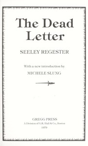 The dead letter