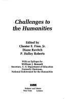 Challenges to the Humanities