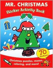 Mr. Christmas Sticker Activity Book