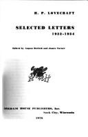 Selected letters