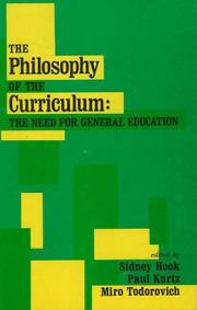 The Philosophy of the curriculum