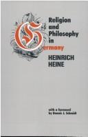 Religion and philosophy in Germany