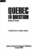 Quebec in question