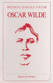 Monologues from Oscar Wilde
