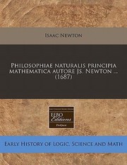 Philosophiae Naturalis Principia Mathematica Autore Js Newton  1687