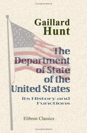 The Department of State of the United States