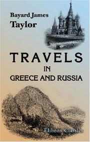 Travels in Greece and Russia