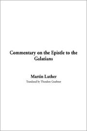 Commentary on the Epistle to the Galatians