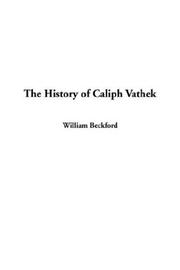 The History of Caliph Vathek