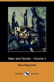 Tales and Novels - Volume II