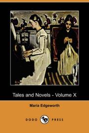 Tales and Novels - Volume X