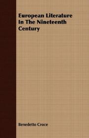 European literature in the nineteenth century