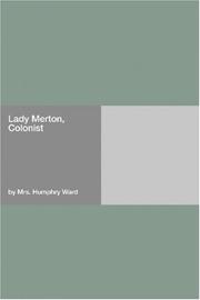 Lady Merton, Colonist