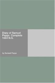 Diary of Samuel Pepys  Complete 1664 N.S