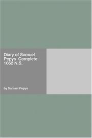 Diary of Samuel Pepys  Complete 1662 N.S