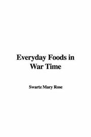 Everyday Foods in War Time