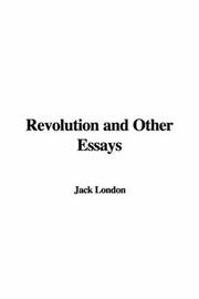 Revolution and Other Essays