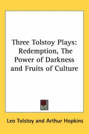 Three Tolstoy Plays