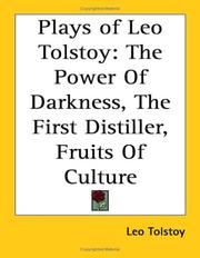 The Plays of Leo Tolstoy