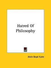 Hatred of Philosophy