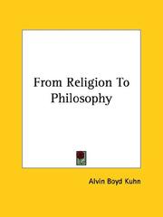 From Religion to Philosophy