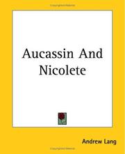 Aucassin And Nicolete