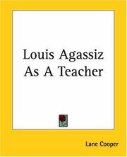 Louis Agassiz as a teacher