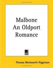 Malbone An Oldport Romance