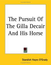 The Pursuit of the Gilla Decair And His Horse