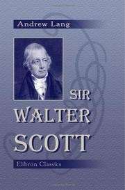 Sir Walter Scott