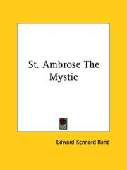 St. Ambrose the Mystic