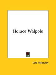 Horace Walpole