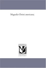 Magnalia Christi americana;