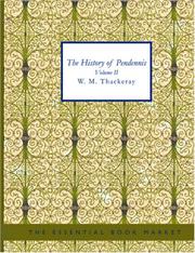 The History of Pendennis, Volume II