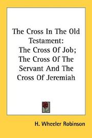 The cross in the Old Testament